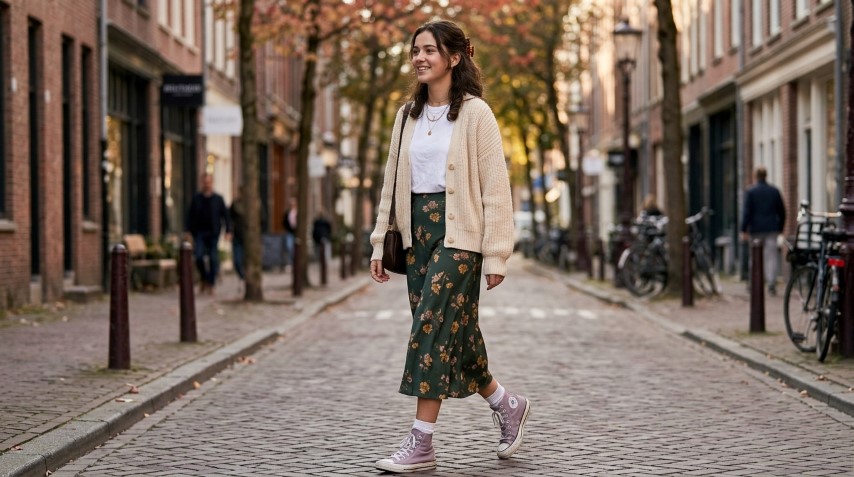 С чем носить женские Converse в 2026 году: актуальные сочетания для города, работы и отдыха